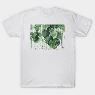 Abstract Monstera T-Shirt